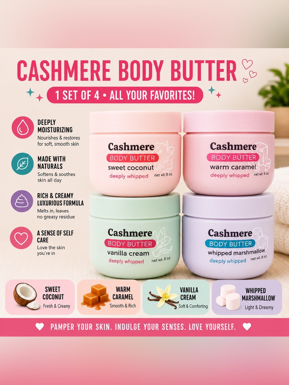 ✨Pick One✨ Cashmere Body Butter